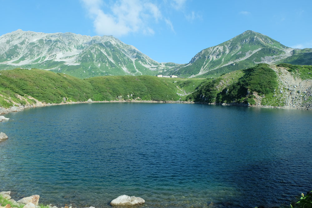立山連峰とみくりが池
