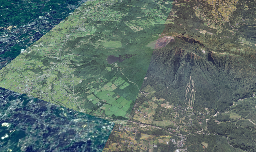 岩手山の3D画像
